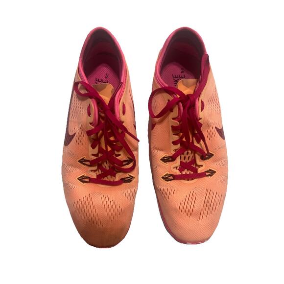 Nike WMNS Free 5.0 TR Fit 5 Breathe 'Sunset Glow' Shoes Sz 12 - Picture 1 of 6